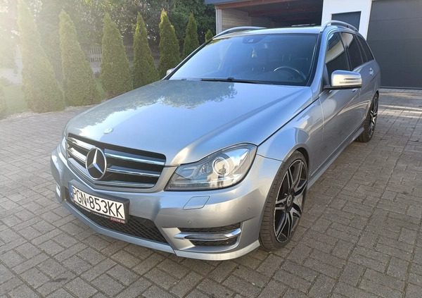 Mercedes-Benz Klasa C cena 69900 przebieg: 224400, rok produkcji 2013 z Żuromin małe 172
